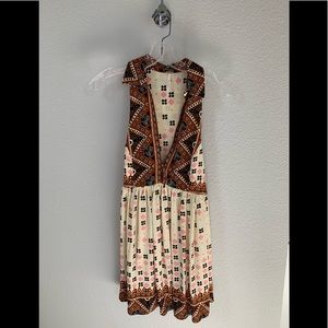 COPY - Free People print mini dress